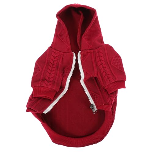 Levemolo Exquisite Handwerkskunst Hund Pullover Bequeme Warme Haustier Kleidung Modische Hund Kapuzenmantel Levemolo Exquisite Handwerkskunst Hund Pullover Bequeme Warme Haustier Kleidung Modische Hund Kapuzenmantel von Levemolo