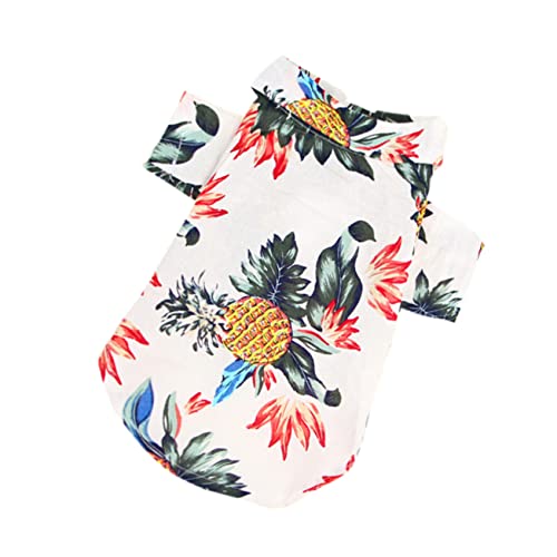 Levemolo Haustierbluse Hundekleidung Atmungsaktiver Haustiermantel Weiß Größe XL Stylisches Hundekleid Levemolo Haustierbluse Hundekleidung Atmungsaktiver Haustiermantel Weiß Größe XL Stylisches Hundekleid von Levemolo
