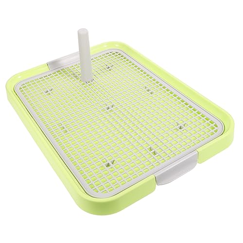 Levemolo Haustier-welpentrainingstoilette Gitter Hunde-PIPI-pad Innen-hundetöpfchen Robustes Haustier-badezimmerzubehör Levemolo Haustier-welpentrainingstoilette Gitter Hunde-PIPI-pad Innen-hundetöpfchen Robustes Haustier-badezimmerzubehör von Levemolo