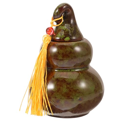 Levemolo Pet Ashes Urne Gourd-Form Kleine Erinnerungsurne Für Hund Katze Stilvolle Keramik-urne Aufbewahrung Von Tierasche Trauerbegleiter Für Haustierbesitzer von Levemolo