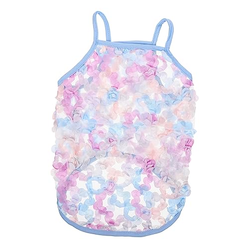 Levemolo Pet Weste Für Hunde Und Katzen Dünn Und Bequem Atmungsaktive Sommerbekleidung Für Kleine Und Mittlere Haustiere Outfit Für Feste Und Partys von Levemolo