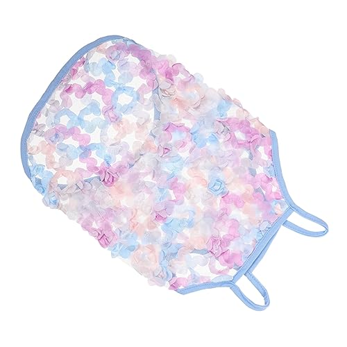 Levemolo Pet Weste Für Hunde Und Katzen Atmungsaktive Bequeme Sommerbekleidung Mit Blumenmuster Für Partys Und Besondere Anlässe Für Kleine Haustiere von Levemolo
