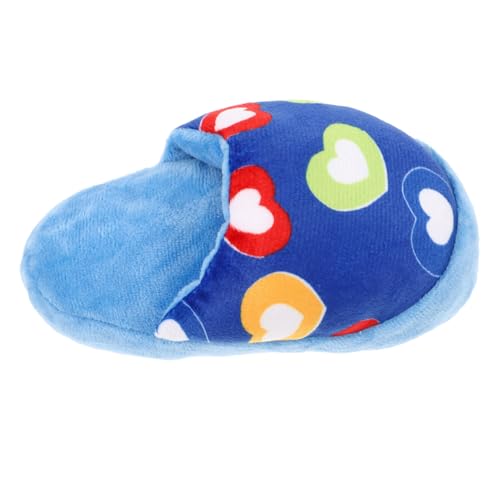 Levemolo Squeaky Dog Toy Slipper Lustiges Interaktives Kauspielzeug Für Hunde Tragbares Und Verschleißfestes Spielzeug Herzchenform Für Unabhängige Spiele Und Zahnpflege Blau Levemolo Squeaky Dog Toy Slipper Lustiges Interaktives Kauspielzeug Für Hunde Tragbares Und Verschleißfestes Spielzeug Herzchenform Für Unabhängige Spiele Und Zahnpflege Blau von Levemolo