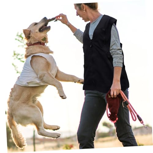 Levemolo Hundetrainerweste Atmungsaktiv Wasserabweisend mit Leichtes Mesh für Hundeerziehung und Outdoor Einsatz Levemolo Hundetrainerweste Atmungsaktiv Wasserabweisend mit Leichtes Mesh für Hundeerziehung und Outdoor Einsatz von Levemolo