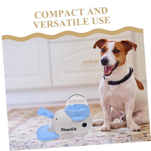 Levemolo Interaktives Hundespielzeug zum Füttern Langsamer Futterspender mit Druck und Drehfunktion Puzzle Feeder für Kleine bis Große Hunde Fördert Geistige Aktivität und Gesundes Fressen von Levemolo