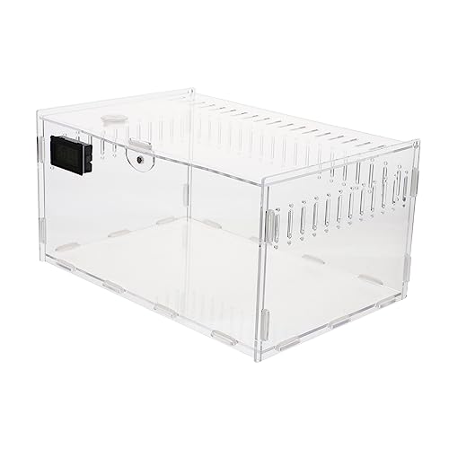 Levemolo Isopoden Füttern Reptil Eidechsen Schnecke Aufzuchtbecken mit Insekten Professioneller Acrylreptilienkäfig Transparenter Wirbellose Käfig Schlangenkäfig Spinne Reptilienschachtel Levemolo Isopoden Füttern Reptil Eidechsen Schnecke Aufzuchtbecken mit Insekten Professioneller Acrylreptilienkäfig Transparenter Wirbellose Käfig Schlangenkäfig Spinne Reptilienschachtel von Levemolo