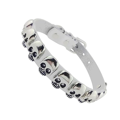 Levemolo Haustier-Kleidung Zubehör Weißes - Halloween-haustierhalsband Für Verstellbare Größe L von Levemolo