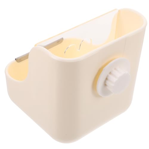 Levemolo Futternapf für Kaninchen Futterspender für Meerschweinchen Heunetzspender für Kaninchen 2-in-1-Heufutterständer Stabiler Futterspender aus Kunststoff rutschfestes Design für Kleintiere Levemolo Futternapf für Kaninchen Futterspender für Meerschweinchen Heunetzspender für Kaninchen 2-in-1-Heufutterständer Stabiler Futterspender aus Kunststoff rutschfestes Design für Kleintiere von Levemolo