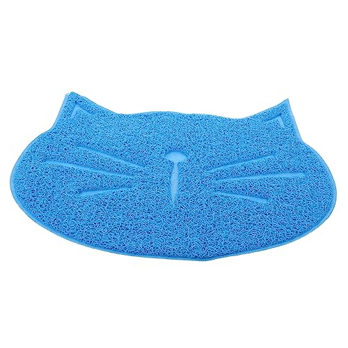 Levemolo Katze Futtermatte rutschfeste und wasserdichte Katzenunterlage Leicht zu Reinigen für Futterschalen und Wassernapf Kreative Dekoration für Zuhause von Levemolo