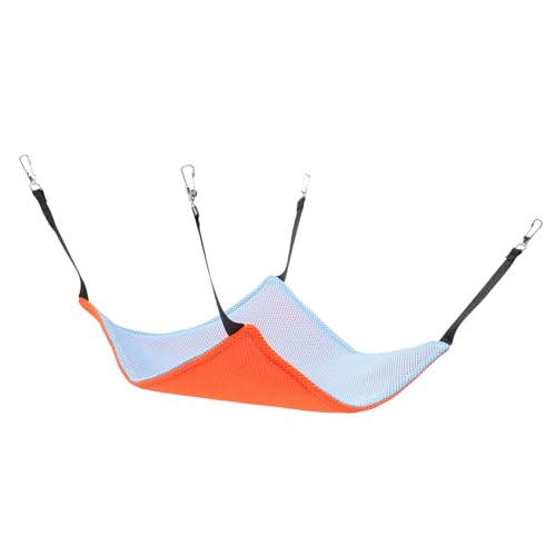 Levemolo Hängematte Zum Aufhängen Für Kleintiere Katzenbett Mit Atmungsaktivem Netz Käfigzubehör Levemolo Hängematte Zum Aufhängen Für Kleintiere Katzenbett Mit Atmungsaktivem Netz Käfigzubehör von Levemolo