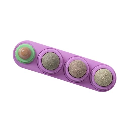 Levemolo Katze Katzenminze Spielzeug Katzenminze-wandspielzeug Katzenminzekugeln Für Katzen Essbare Katzenminze-Kugeln Leckereien Für Katzen Katzenminze-Spielzeug Für Haustiere Violett Levemolo Katze Katzenminze Spielzeug Katzenminze-wandspielzeug Katzenminzekugeln Für Katzen Essbare Katzenminze-Kugeln Leckereien Für Katzen Katzenminze-Spielzeug Für Haustiere Violett von Levemolo