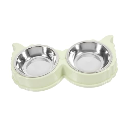 Levemolo Robustes Napfset für Hunde und Katzen aus Edelstahl rutschfeste Futter- und Wassernäpfe für Haustiere lustige Mehrzweck-Futterstation für Hunde und Katzen Levemolo Robustes Napfset für Hunde und Katzen aus Edelstahl rutschfeste Futter- und Wassernäpfe für Haustiere lustige Mehrzweck-Futterstation für Hunde und Katzen von Levemolo