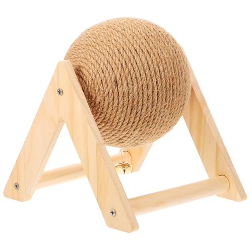 Levemolo Katzenkratzball Interaktives für Katzen und Leichtes Design zur Stressbewältigung und Bewegung Haustierbedarf für Katzen Levemolo Katzenkratzball Interaktives für Katzen und Leichtes Design zur Stressbewältigung und Bewegung Haustierbedarf für Katzen von Levemolo