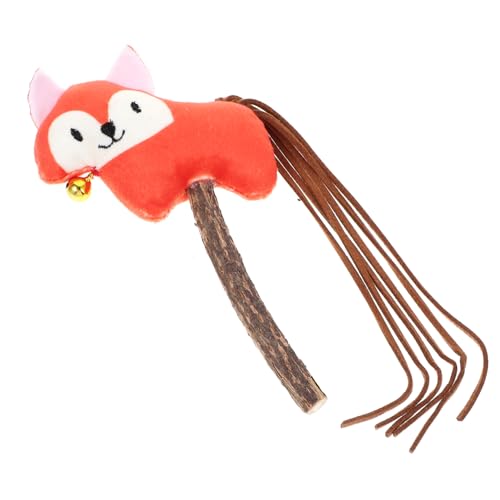 Levemolo Katzen-Teasing-Stick Stabiles Katzenspielzeug Aus Plüsch Für Kätzchen Die Spielzeug Jagen Und Kratzen Levemolo Katzen-Teasing-Stick Stabiles Katzenspielzeug Aus Plüsch Für Kätzchen Die Spielzeug Jagen Und Kratzen von Levemolo