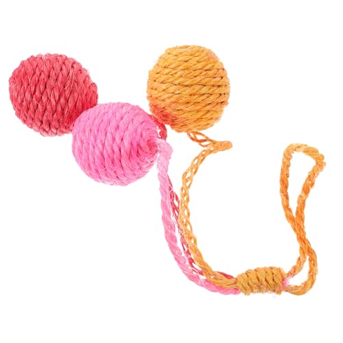 Levemolo Katzenspielzeug Sisalball Katzenball Kauspielzeug Für Hunde Beißspielzeug Für Katzen Ballspielzeug Für Kätzchen Spielzeugbälle Für Katzen Katzenspielzeug Aus Sisalseil Katzenbedarf Levemolo Katzenspielzeug Sisalball Katzenball Kauspielzeug Für Hunde Beißspielzeug Für Katzen Ballspielzeug Für Kätzchen Spielzeugbälle Für Katzen Katzenspielzeug Aus Sisalseil Katzenbedarf von Levemolo