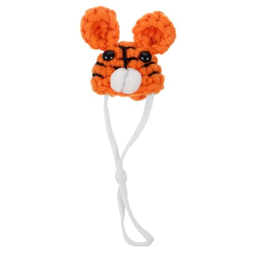Levemolo Hamster Mütze Mini Strickmütze Für Kleine Haustiere Handgestrickt Mit Verstellbarem Riemen Für Fotoshootings Und Partys Geeignet Für Hamster Mäuse Und Chinchillas von Levemolo