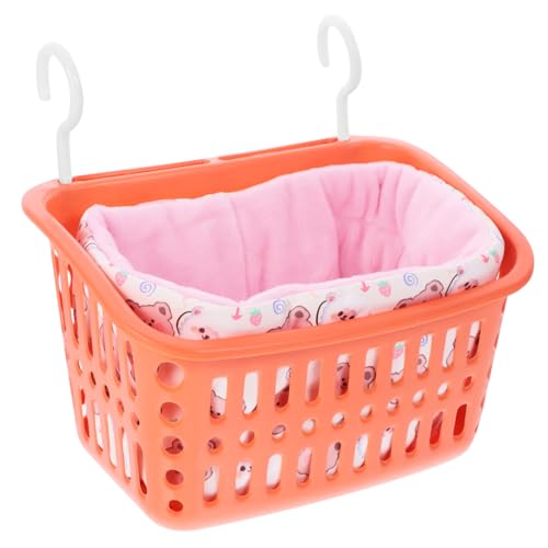 Levemolo Kleintierhängematte mit Decke Nest für Hamster Meerschweinchen und Chinchillas Hängeset für Käfige Kuschelig Warmes Schlaf und Versteckbett für Kleine Nager Zufällige Farbe Levemolo Kleintierhängematte mit Decke Nest für Hamster Meerschweinchen und Chinchillas Hängeset für Käfige Kuschelig Warmes Schlaf und Versteckbett für Kleine Nager Zufällige Farbe von Levemolo
