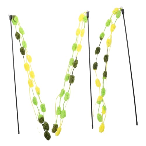 Levemolo 3 Stück Interaktive Katzenspielzeug Sticks Lustige Lockstäbe für Kätzchen Indoor Katzen mit Federn und Katzenminze Katzenspielzeug Fördert und Bewegung Levemolo 3 Stück Interaktive Katzenspielzeug Sticks Lustige Lockstäbe für Kätzchen Indoor Katzen mit Federn und Katzenminze Katzenspielzeug Fördert und Bewegung von Levemolo