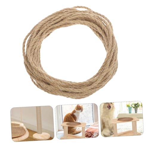 Levemolo Natürliche Sisalseil Kratzsäule zum Selberbauen Robustes Katzen Kratzseil für Katzenkratzbaum Flexibles Sisal Twistseil für DIY Katzenbaum Spielerisches Krallenpflege Zubehör Levemolo Natürliche Sisalseil Kratzsäule zum Selberbauen Robustes Katzen Kratzseil für Katzenkratzbaum Flexibles Sisal Twistseil für DIY Katzenbaum Spielerisches Krallenpflege Zubehör von Levemolo