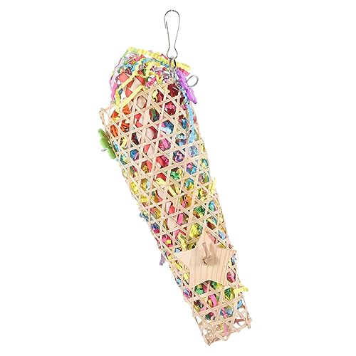 Levemolo Lustiges Vogelkäfig-hängespielzeug Für Papageien Haustiervogel-beißspielzeug Vogel-kauspielzeug Levemolo Lustiges Vogelkäfig-hängespielzeug Für Papageien Haustiervogel-beißspielzeug Vogel-kauspielzeug von Levemolo