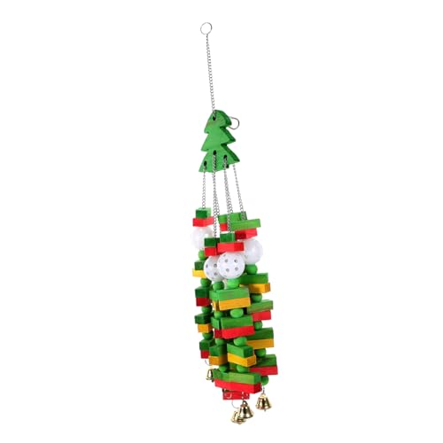 Levemolo Vogel-schredderspielzeug Weihnachts-Vogel-kauspielzeug Hängendes Papageien-Spielzeug Vogelspielzeug Sittich-Spielzeug Holz-vogelspielzeug Levemolo Vogel-schredderspielzeug Weihnachts-Vogel-kauspielzeug Hängendes Papageien-Spielzeug Vogelspielzeug Sittich-Spielzeug Holz-vogelspielzeug von Levemolo