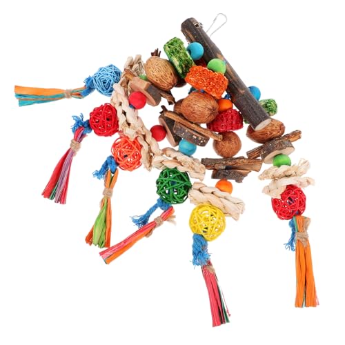Levemolo Papagei Spielzeug Kauspielzeug Für Vögel Vogel-Molar-Spielzeug Vogelkäfig Zubehör Vogel Hängendes Kauspielzeug Papageienkäfigspielzeug Kauspielzeug Für Papageienkäfige Holz Levemolo Papagei Spielzeug Kauspielzeug Für Vögel Vogel-Molar-Spielzeug Vogelkäfig Zubehör Vogel Hängendes Kauspielzeug Papageienkäfigspielzeug Kauspielzeug Für Papageienkäfige Holz von Levemolo