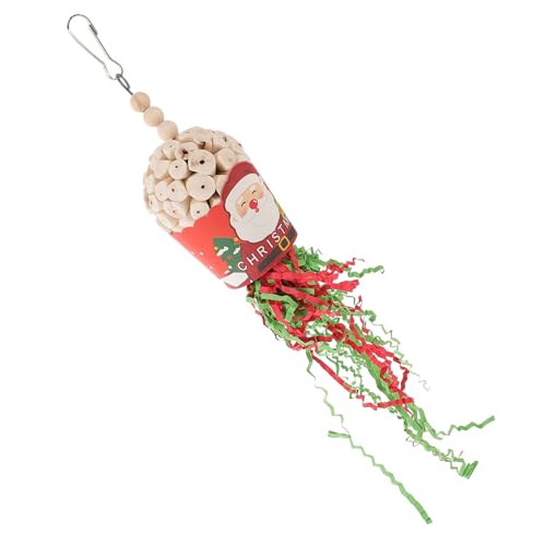 Levemolo Weihnachtliches Papagei Spielzeug Hängendes Kau Und Spielzeug Aus Natürlichem Für Vögel Zur Beschäftigung Und Dekoration Im Vogelkäfig Levemolo Weihnachtliches Papagei Spielzeug Hängendes Kau Und Spielzeug Aus Natürlichem Für Vögel Zur Beschäftigung Und Dekoration Im Vogelkäfig von Levemolo