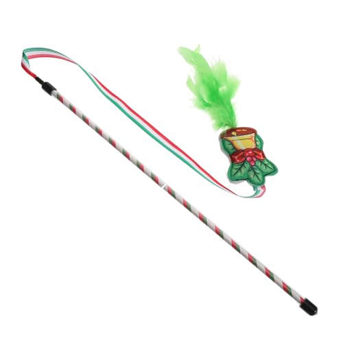 Levemolo Pet Cat Teaser Rod: Katzenspielzeug Mit Rotierender Feder, Kätzchen-sportspielzeug Zum Jagen Und Trainieren Von Hauskatzen Und Für Spielerische Momente Levemolo Pet Cat Teaser Rod: Katzenspielzeug Mit Rotierender Feder, Kätzchen-sportspielzeug Zum Jagen Und Trainieren Von Hauskatzen Und Für Spielerische Momente von Levemolo