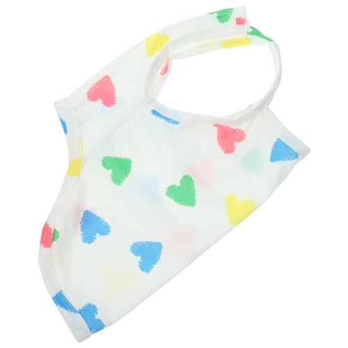 Levemolo Pinkes Welpenshirt Hosenträger Sommer Katze Haustierbedarf Hasenweste Haustierkostüm für Hundeshirt Haustierbekleidung Kostüme Verschleißfestes Shirt Hunde von Levemolo