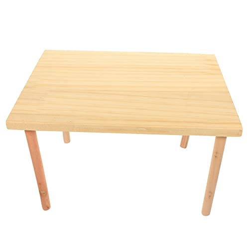 Levemolo Hamsterspielzeug Aus Holz Chinchilla-plattform Hamsterplattformen Für Käfige Rattenspielzeug Mit Trainingsfunktion Naturbelassenes Holzspielzeug Für Kleintiere von Levemolo