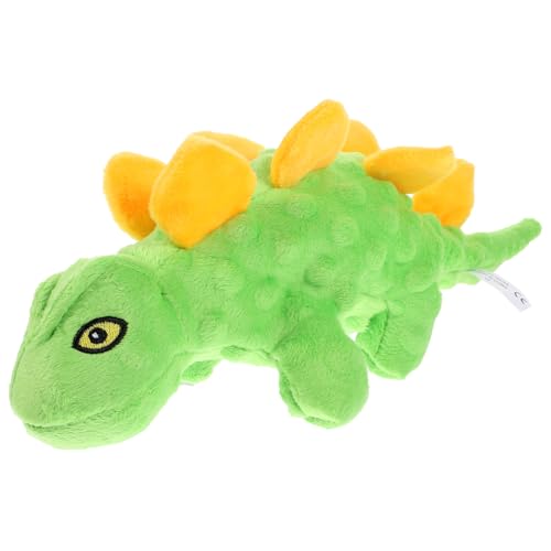 Levemolo Quietschendes Plüsch Hundespielzeug für Welpen Cartoon Dinosaurier Kauspielzeug Langlebig für Kleine und Mittelgroße Hunde Interaktiv Fördert Bewegung und Zahnpflege Levemolo Quietschendes Plüsch Hundespielzeug für Welpen Cartoon Dinosaurier Kauspielzeug Langlebig für Kleine und Mittelgroße Hunde Interaktiv Fördert Bewegung und Zahnpflege von Levemolo