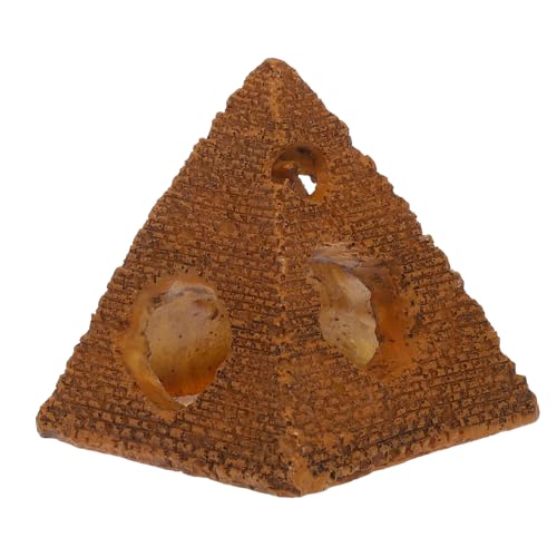 Levemolo Aquarium Pyramide Versteck Fische Unterschlupf Kreative Landschaft Aquarium Zubehör Harz Fisch Höhle Levemolo Aquarium Pyramide Versteck Fische Unterschlupf Kreative Landschaft Aquarium Zubehör Harz Fisch Höhle von Levemolo