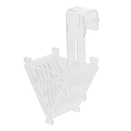 Levemolo Futterhalter Aquarium Kegel Rot Wurm Fischfutter Feeder Fütterung Zubehör Futtertrichter Fischfutterhalter Fischfutterspender Behälter Süßwasser Larven Mückenlarven von Levemolo