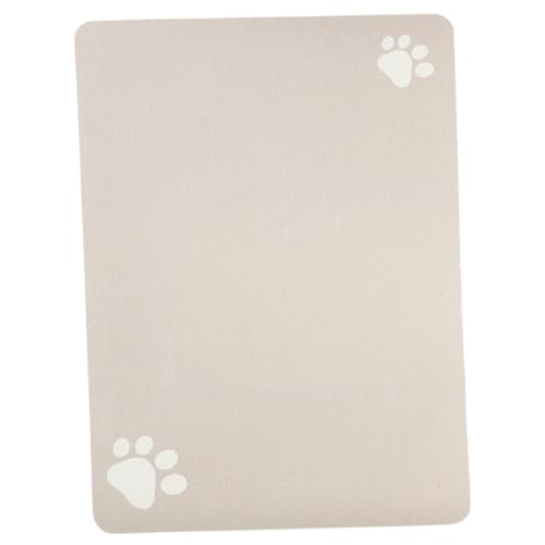 Levemolo Saugfähige Hundefuttermatte, Saugfähige Haustier Futtermatte, Saugfähige Pads Für Haustiere, Haustiermatte Für Futter, Matte Für Hundefutter Und Wassernäpfe, Kleine von Levemolo