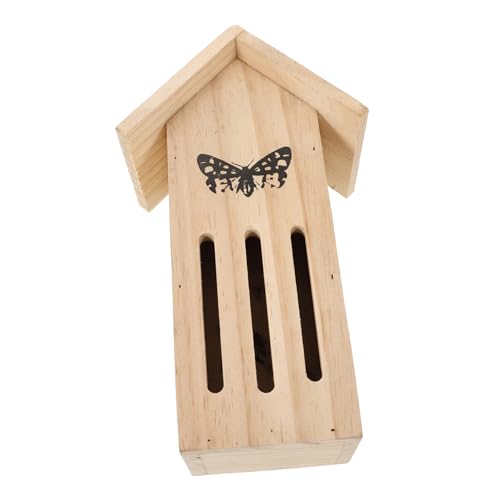 Levemolo Schmetterlingshaus-futterspender Für Den Außenbereich Gartendekoration Aus Holz von Levemolo