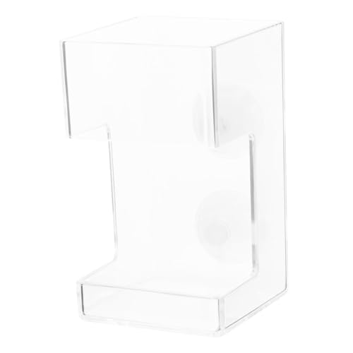 Levemolo Aquarium Futterring Mit Saugnapf Transparente Futterhilfe Für Aquarien Geeignet Für Süß Und Salzwasserfische Verhindert Verstreuen Von Futter Für Langsinkendes Und von Levemolo