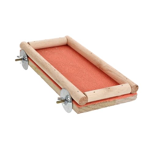 Levemolo Vogel-schleifbrett – Papageien-sprungbrett-Spielzeug Für Eichhörnchen Und Hamster Sicher Und Levemolo Vogel-schleifbrett – Papageien-sprungbrett-Spielzeug Für Eichhörnchen Und Hamster Sicher Und von Levemolo