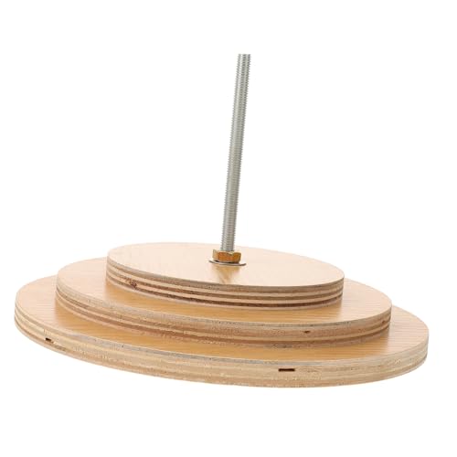 Levemolo Stabiles Kratzposten Disk Ersatzteil für Katzenbaum Robustes Holzbrett als Katzenzubehör Sicherer DIY kratzbaum Boden für Kätzchen und Katzen Langlebiges Katzenmöbel zubehör von Levemolo