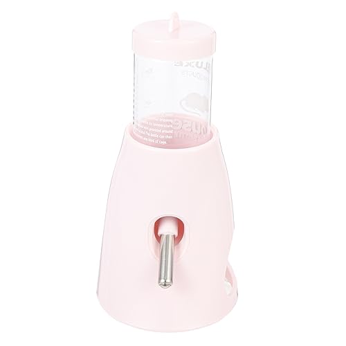 Levemolo Trinkflasche Hamster Hamster Wasserflasche Auslaufsichere Trinkflasche Für Chinchillas Und Kleine Nager Vertikaler Wasserspender Mit Halterung Zartem Kirschblütenpink Haustierbedarf Für von Levemolo