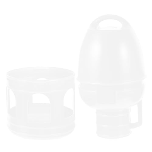 Levemolo Tauben Wasserspender Kunststoff Vogeltränke Tragbarer Automatischer Trinkbehälter Glatt Oberfläche Einfach zu Reinigen Für Tauben und Brieftauben von Levemolo