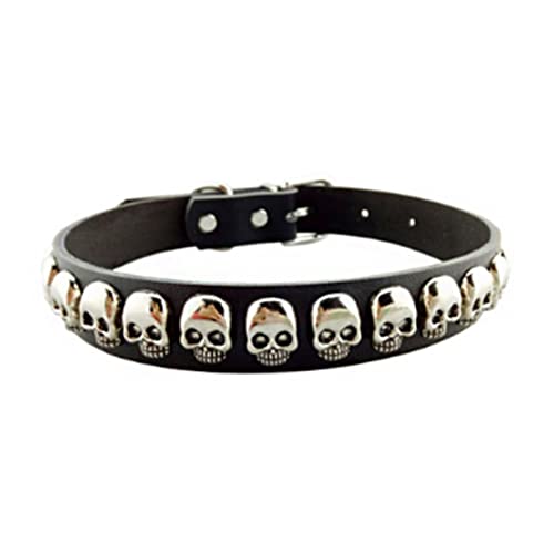 Levemolo tierischer Halskragen Hundehalsband groß großer Kragen Schädel hundehalsband Katzenhalsband The Hallow Halloween exstel Katzenkrawatte Katze Schleife Haarnadel Kätzchen Kettenblatt von Levemolo