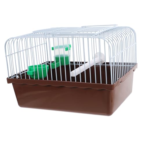 Levemolo Kleintierkäfig Mit Abdeckung Vogeltransportbox Für Reisen Aus Abs Und Eisen Mit Sitzstange Und Futterbox Für Kleine Haustiere Und Vögel Levemolo Kleintierkäfig Mit Abdeckung Vogeltransportbox Für Reisen Aus Abs Und Eisen Mit Sitzstange Und Futterbox Für Kleine Haustiere Und Vögel von Levemolo