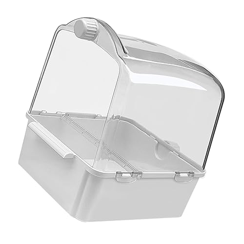 Levemolo Vogelbadewanne für Haustiere Parrot Bathing Tub für Wellensittiche und Papageien Umweltfreundliches Material Wasserinjektor von Levemolo