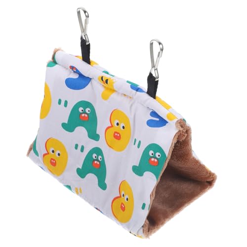 Levemolo Hängendes Vogelnest Für Wellensittiche Kleine Hängematte Warmes Bird Bed Aus Baumwolle Für Papageien Und Kleintiere Kuschelige Schlafstelle Im Winter Levemolo Hängendes Vogelnest Für Wellensittiche Kleine Hängematte Warmes Bird Bed Aus Baumwolle Für Papageien Und Kleintiere Kuschelige Schlafstelle Im Winter von Levemolo
