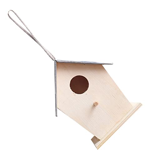 Levemolo Hängendes Vogelhaus Für Kleine Vögel Wetterfestes Nistkasten Gartenverschönerung Dekorativer Und Funktionaler Rückzugsort Für Wildvögel von Levemolo