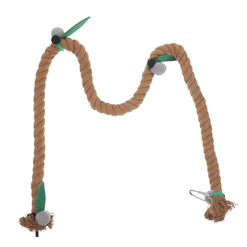 Levemolo Vogel Hängen Seil Spielzeug Papagei Baumwolle Seil Kauen Spielzeug Käfig Ständer Zubehör Levemolo Vogel Hängen Seil Spielzeug Papagei Baumwolle Seil Kauen Spielzeug Käfig Ständer Zubehör von Levemolo