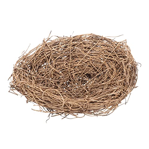 Levemolo Künstliches Rattan-Vogel-Nest Für Hochzeiten Party-Dekoration Und Fotorequisiten Handgefertigtes Deko-Nest Für Natürliche Atmosphäre Und Unvergessliche Erinnerungen Levemolo Künstliches Rattan-Vogel-Nest Für Hochzeiten Party-Dekoration Und Fotorequisiten Handgefertigtes Deko-Nest Für Natürliche Atmosphäre Und Unvergessliche Erinnerungen von Levemolo