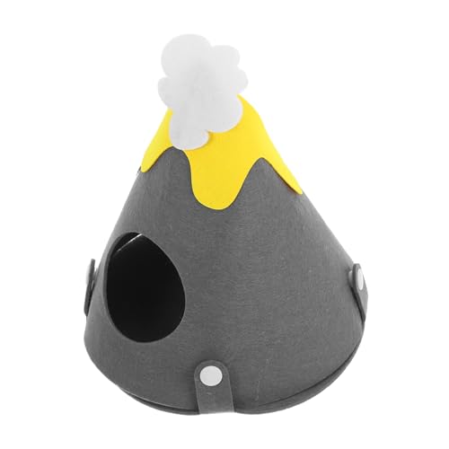 Levemolo Meerschweinchen Weihnachtsversteck Bett Gemütliche Filz Kleintierhütte Papagei und Hamster Haustier Unterschlupf Vulkanform Levemolo Meerschweinchen Weihnachtsversteck Bett Gemütliche Filz Kleintierhütte Papagei und Hamster Haustier Unterschlupf Vulkanform von Levemolo