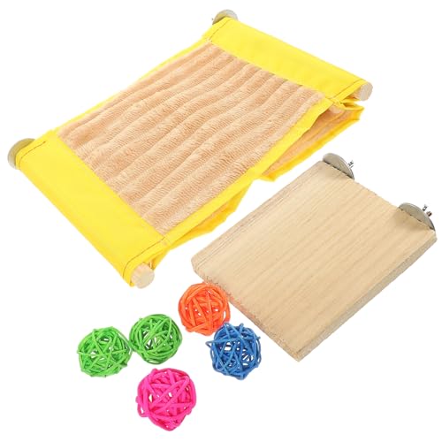 Levemolo Warmes Hamster Hängematten Teilig mit Nest Kugel und Kletterbrett Atmungsaktiv Kratzfest Vielseitig für Eichhörnchen Meerschweinchen Kleintiere und Haustierspielzeug Levemolo Warmes Hamster Hängematten Teilig mit Nest Kugel und Kletterbrett Atmungsaktiv Kratzfest Vielseitig für Eichhörnchen Meerschweinchen Kleintiere und Haustierspielzeug von Levemolo