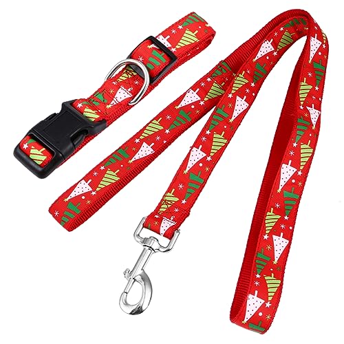 Levemolo Halsband Für Hunde Haustier-Halskette Weihnachtsthema 1 Set Haustierbedarf Für Weihnachtsfeier Levemolo Halsband Für Hunde Haustier-Halskette Weihnachtsthema 1 Set Haustierbedarf Für Weihnachtsfeier von Levemolo